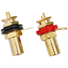 Gold-Plated Oxygen-Free Copper CMC 807 RCA Phono Socket, Made in Taiwan – Direct Replace for CMC 816