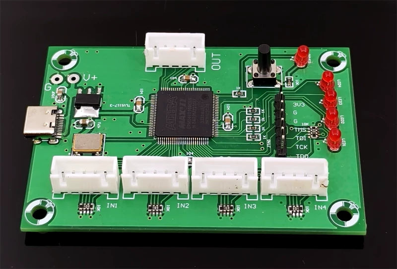 4-Channel Digital / I2S/IIS Switching Module – CPLD-Based, High Speed, High Precision, Low Noise