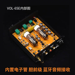 Tube Bile Pre-Stage VOL-65E Home Preamplifier Headset Amplifier Bluetooth 5.0