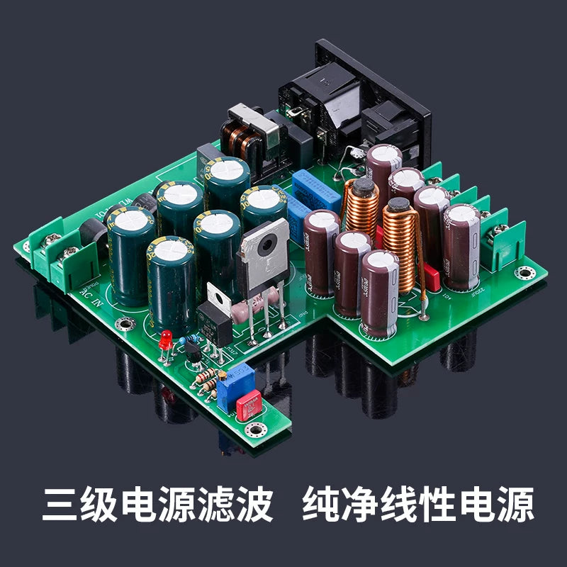 50W 12V DC Linear Power Supply – Audiophile Grade for HDD Enclosure, NAS, Router, Mac, PC Hi-Fi