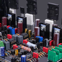 Audiophile-grade finished amplifier board and kit based on the Accuphase P1000 amplifier circuit reference.