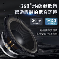 10-inch dual-magnetic overweight subwoofer long-stroke 800w high-power subwoofer audio lossless modification