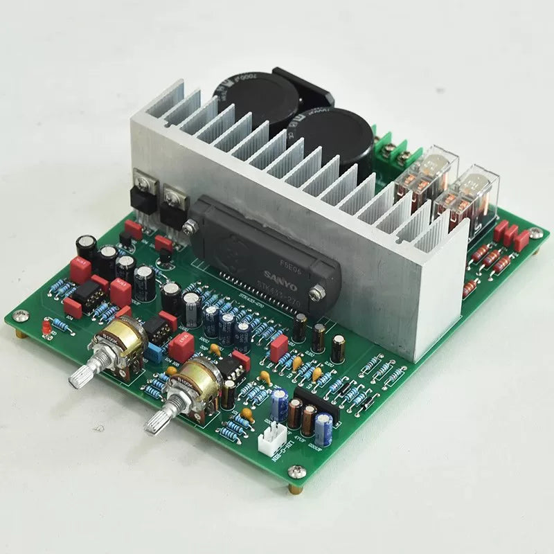 No-tuning 2.1/5.1 high-power STK thick-film audiophile amp board – DIY multi-channel finished, heavy bass ready
