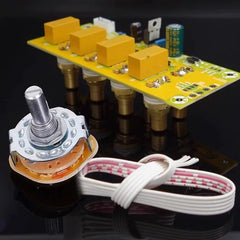 4-channel manual signal selector – audio input selection board / signal switching board