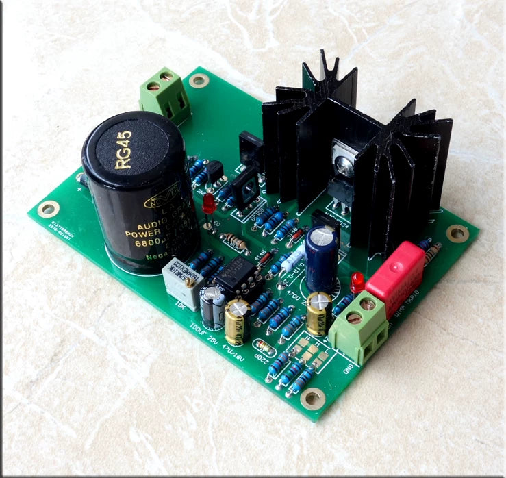 STUDER900 Reference Regulated Power Supply Board – Finished Board & Kit with Heatsink