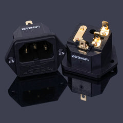 EMI power filter Audiophile grade HIFI speaker Power amplifier filter socket