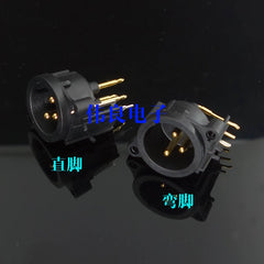 Swiss NEUTRIK gold-plated Canon Male Seat XLR Male Seat Balanced Male Seat