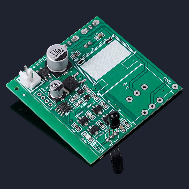 ALPS27 Motorized Potentiometer Volume Board – 10K/50K, Remote Volume Control for Hi-Fi System Retrofit