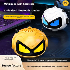 New little devil wireless bluetooth speaker, outdoor portable subwoofer mini speaker, creative audio