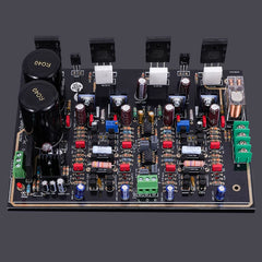 Audiophile-grade finished amplifier board and kit based on the Accuphase P1000 amplifier circuit reference.