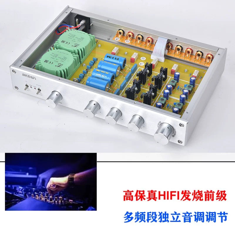 Classic audiophile grade pure Class A tone preamp FV-2024 high and medium bass three-band adjustment respectively
