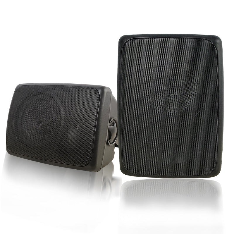 commercial store wired audio wall-mounted speakers store-specific conference room power amplifier speaker set