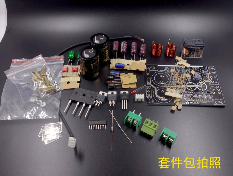 CG version LM1875 – lower distortion, more pleasant-sounding version – finished amplifier board and DIY kit