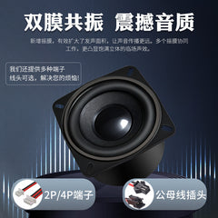 5555 double membrane 8 ohm/4 oh cavity audio toy storyteller full-range 4-hole mounted speaker speaker