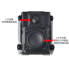 New stock Danish B & O Harman two-way frequency, hifi passive speakers, office home desktop stereo DIY