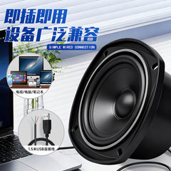USB4 inch cavity audio 4 ohm 15W multimedia notebook amplifier comes with amplifier speakers