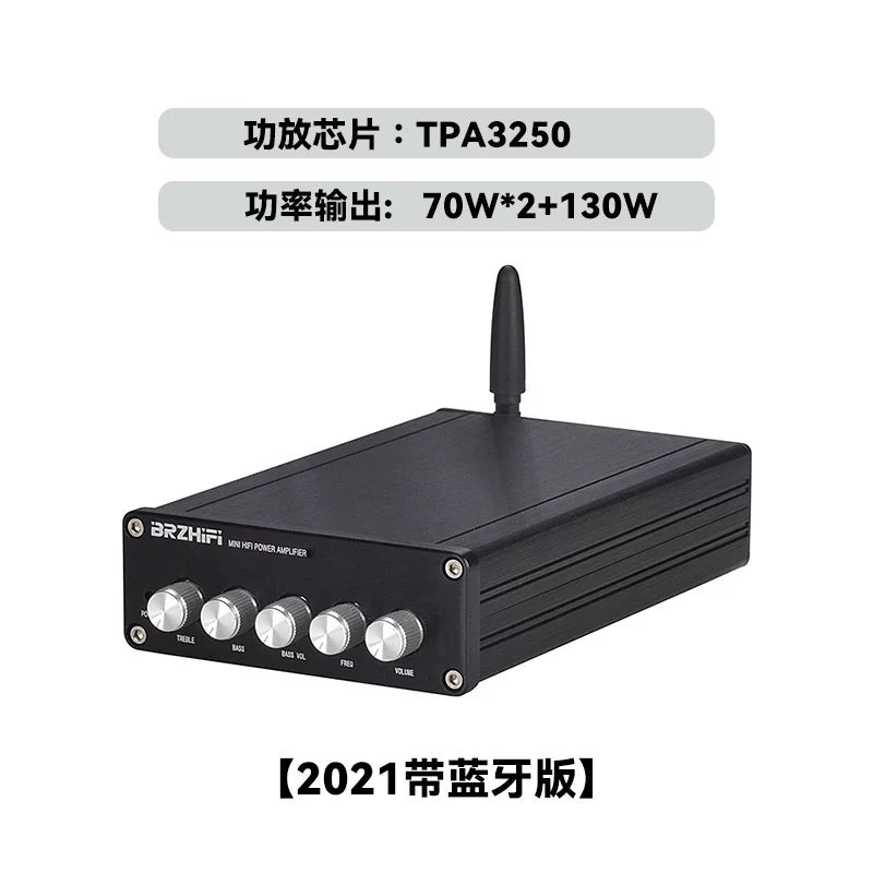 Qingfeng DP1 2.1HIFI digital power amplifier, TPA3250 Bluetooth 5.0