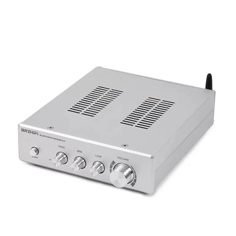 Dual-Core TPA3255 Home Bluetooth Amplifier – Hi-Fi Audiophile High Power, 2.1 Channel, Subwoofer Amplifier