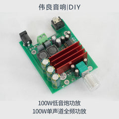 TPA3116D2 100W mono subwoofer amplifier board – audiophile finished board