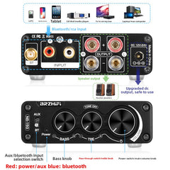 BRZHIFI   NS-15GPRO Home Digital Amplifier – High Fidelity, High Power, Powerful Bluetooth 5.0