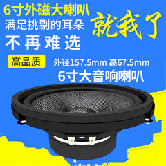 6-inch full-range woofer 4 Europe 30W school factory high-power audio car horn speaker