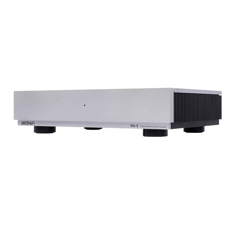 HIFI audio fever Gigabit switch, built-in line OCXO constant temperature crystal oscillator clock NS-5 photoelectric isolation