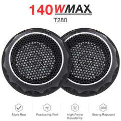 TS-T280 Car Tweeter for Subwoofer Upgrade – Factory Wholesale, Matching High-Pitch Horn for Vehicle Audio