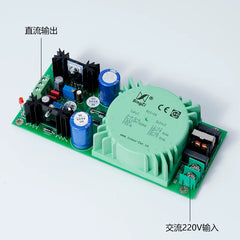 Dual LM317 Two-Channel Adjustable Regulated Power Supply Board – Supports Talema Linear Power Supply & EMI Filter