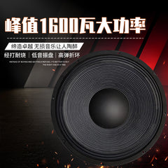 15-inch woofer 1600 watts high-power outdoor square dance folk music playing and singing instrument home speaker