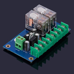 UPC1237 Speaker Protection Board – Dual Parallel Japanese Omron Relays, Finished Board & Kit