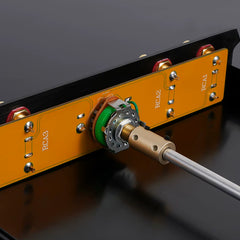 Fever level zero loss, 4 audio signal input switcher, 4 select 1 passive front stage signal controller