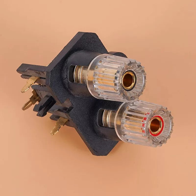 2/4/6-Way 4mm Banana Binding Post Set – Speaker Terminals / Amplifier Connectors