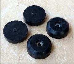 Anti-Vibration Rubber Isolation Feet – 40x16mm, Set of 4 (Spike-Free Design)