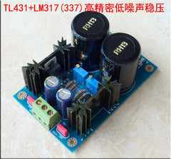 LM317 / LM337 + TL431 High-Precision Linear Regulated Power Supply Board