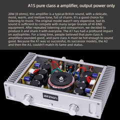 BRZHIFI household high-power high-fidelity A1S pure class A power amplifier rear-stage power amplifier