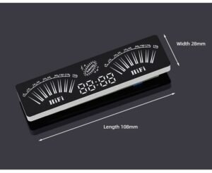 ‌led audio spectrum display, voice activated ambient light, music spectrum led for gaming room, car audio sync light‌
