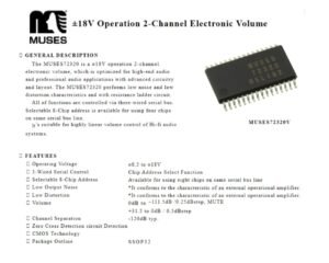 pga2310 muses72320 flagship remote volume controller/preamplifier