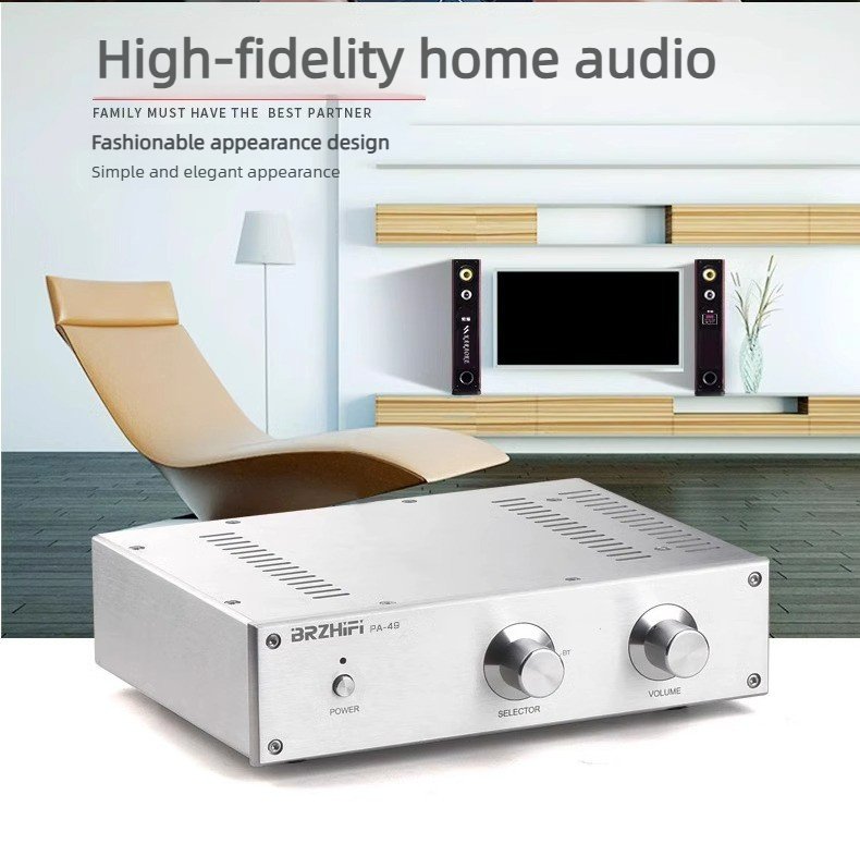 pa 49 thick film, rear and front stage combined amplifier, household high power power amplifier, 180w bluetooth 5.3