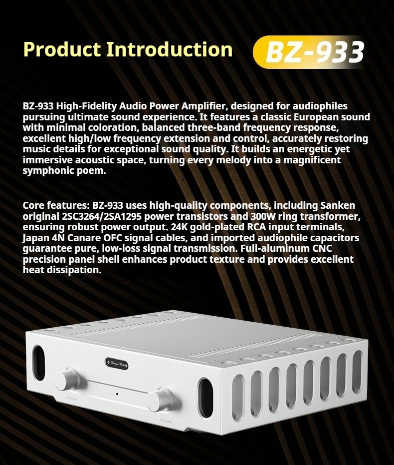 brzhifi reference berlin 933 circuit amplifier home high power bz 933 ab class amplifier