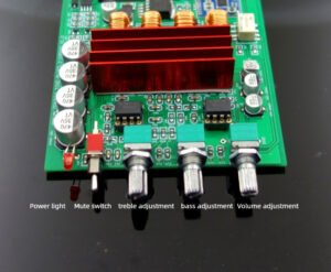 bl53a tpa3116 | 2.0 channel digital amplifier board | home use 100w x 2 with premium red ring inductors | bluetooth 5.3