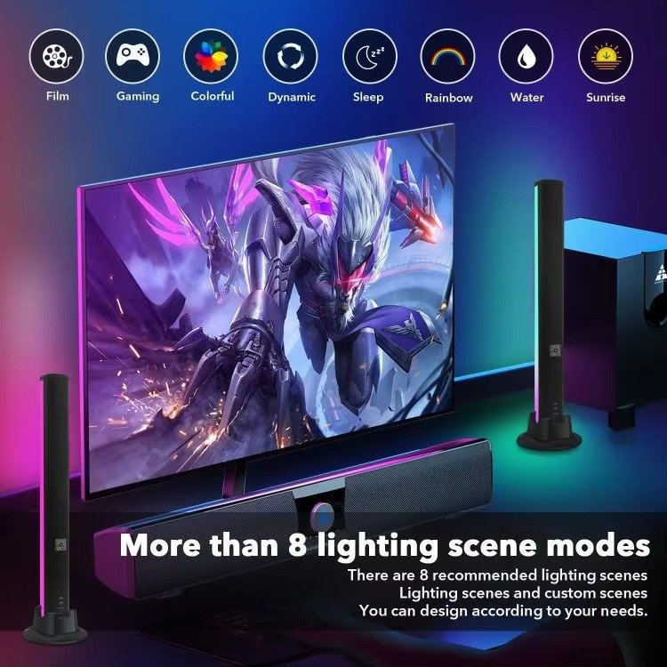 RGB IC light strip, music rhythm light, TV ambient backlight, intelligent LED light strip rgb ic light strip, music rhythm light, tv ambient backlight, intelligent led light strip