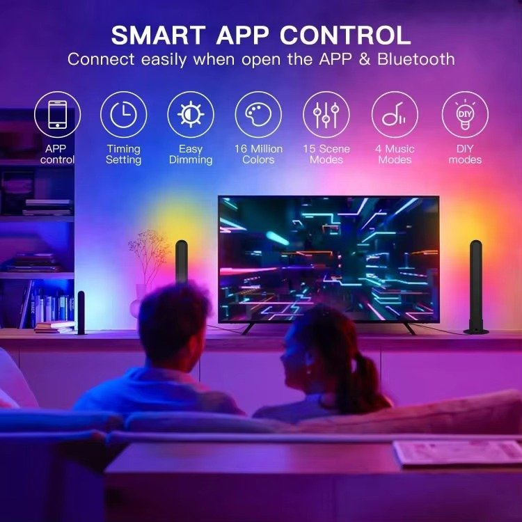 RGB IC light strip, music rhythm light, TV ambient backlight, intelligent LED light strip rgb ic light strip, music rhythm light, tv ambient backlight, intelligent led light strip