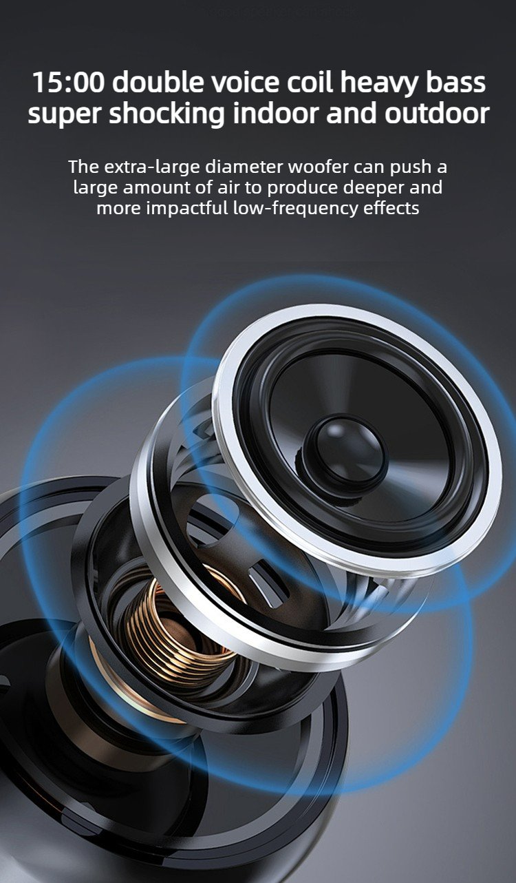 Outdoor Karaoke Speaker with Display & Powerful Subwoofer | Bluetooth Portable Singing Machine | All-in-One Audio System outdoor karaoke speaker with display & powerful subwoofer | bluetooth portable singing machine | all in one audio system